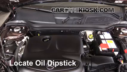 2016 Mercedes-Benz GLA250 4Matic 2.0L 4 Cyl. Turbo Oil Check Oil Level